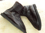 Ultimate warm Possum  Pull-on Leather and fur Boots