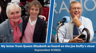 My letter from Queen Elizabeth as heard on the Joe Duffy's show