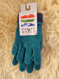 Possum Merino Glove with Silk super soft and extra warm for Raynauds KC688
