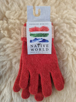 Possum Merino Glove with Silk super soft and extra warm for Raynauds KC688