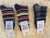 Possum Merino superwarm striped mens socks KC206