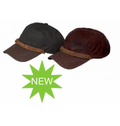 Equestrian waterproof leather trim Cap KC1482