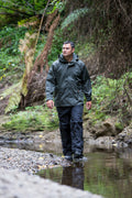 Pak-a-Roo Unisex waterproof lightweight Parka raincoat KC2405