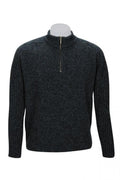Rib/Plain Zip Sweater KC1433