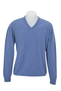 Possum merino silk luxuriously warm vee neck sweater KC121