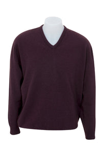 Possum merino silk luxuriously warm vee neck sweater KC121
