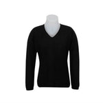 Vee Neck Plain Sweater KC396