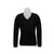 Vee Neck Plain Sweater KC396