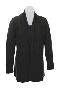 Wrap Jacket KC498 (charcoal)