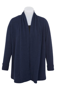 Wrap Jacket KC498 (charcoal)