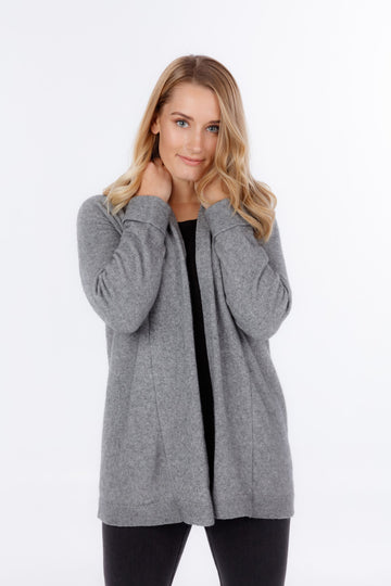 Wrap Jacket KC498 (charcoal)