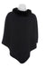 Possum Trimmed  possum merino silk Poncho KC686