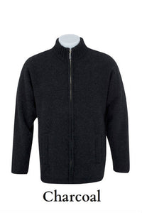 Superwarm possum merino Zip Jacket with Pockets KC029