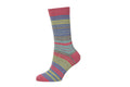 Ladies superwarm striped  possum socks KC731